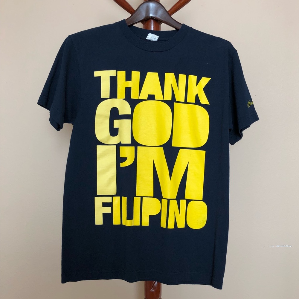 🔥 ‘Thank God I’m Filipino’ Graphic Tee